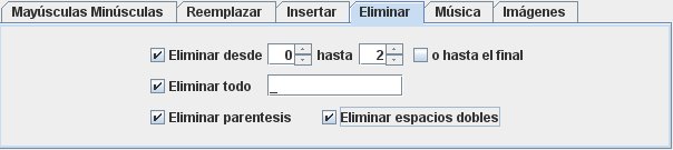 Eliminar