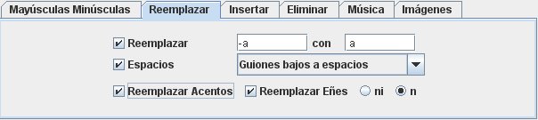 Reemplazar