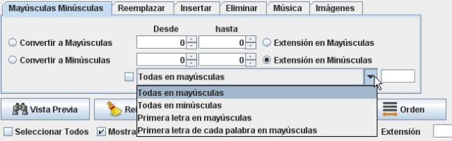 Mayúsculas Minúsculas